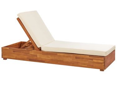 Transat avec coussin FANANO Acacia Marron