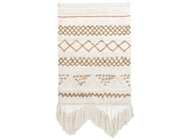Stoffen wanddecoratie BAZDAN Katoen 107 cm Beige