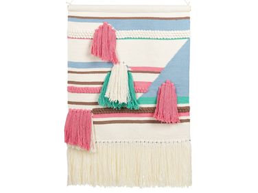 Stoffen wanddecoratie MOOLA Katoen 109 cm Lichtbeige