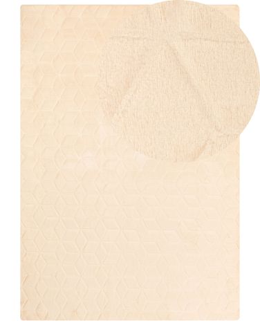 Tapis en fausse fourrure THATTA Beige 160 x 230 cm