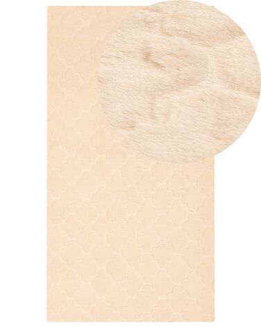 Kunstbontkleed GHARO Beige 80 x 150 cm