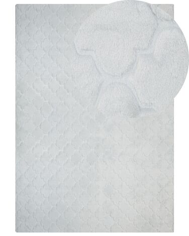 Tapis en fausse fourrure GHARO Gris clair 160 x 230 cm