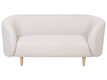 Bank 2-zits LOEN Stof Lichtbeige