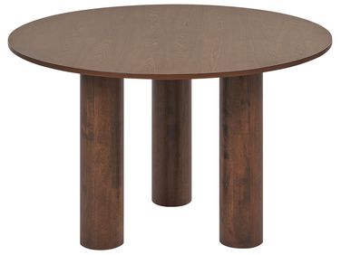 Table de repas ORIN Frêne foncé 120 cm 120 cm