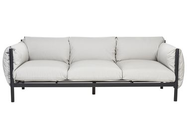 Tuin loungebank 3-zits ESPERIA Metaal Grijs