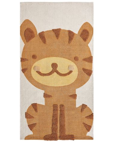 Kindervloerkleed SIGLI Meerkleurig 80 x 150 cm Katoen