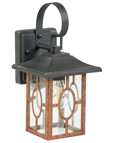 Buiten wandlamp SHAGGIE Bruin