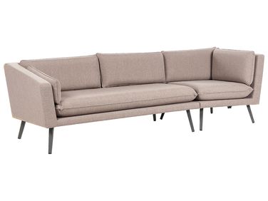 Tuin loungebank 3-zits LORETELLO rechtszijdig Beige