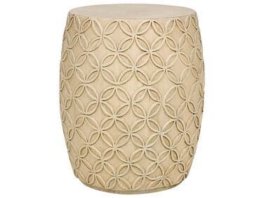 Table d'appoint ZOGNO 33 cm 33 cm Beige clair