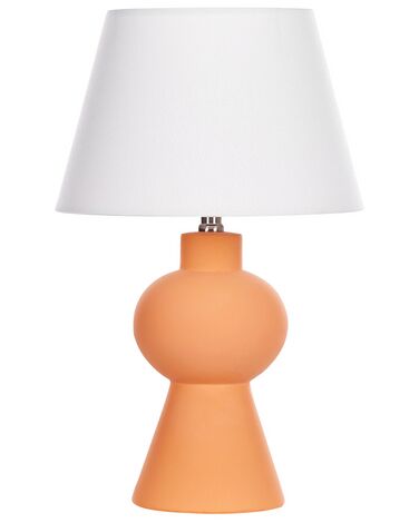 Tafellamp FABILOS Keramiek Oranje