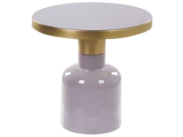 Table d'appoint LOMITA Métal Violet