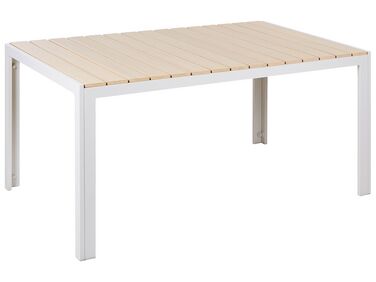 Tuintafel voor 6 COMO 150 cm 90 cm Beige