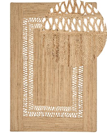 Tapis YENIKOY Beige 200 x 300 cm Jute
