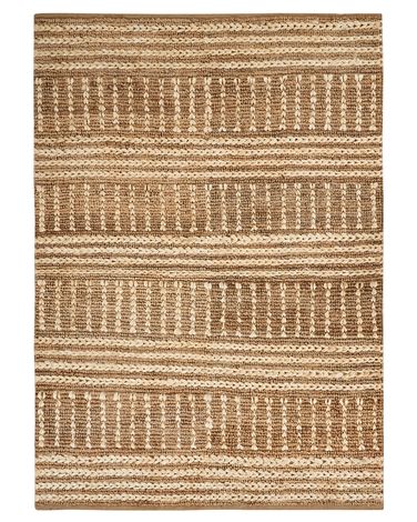 Vloerkleed KAMBERLI Beige 160 x 230 cm Jute