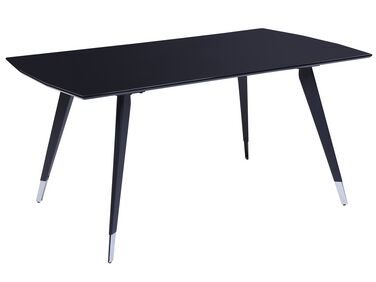 Table de repas MOSSLE Noir 160 cm 90 cm