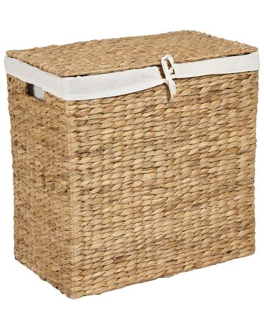 Laundry Basket LANGSON Wicker Natural 75 L