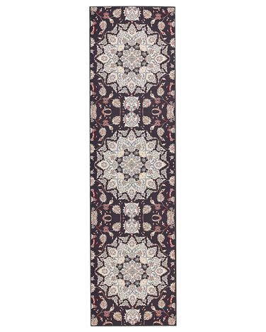 Tapis ARITAS Noir 80 x 300 cm