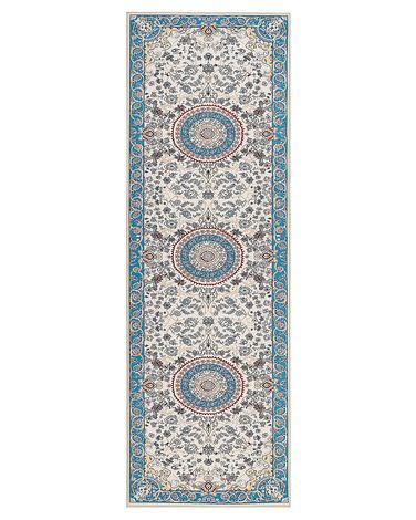 Vloerkleed GORDES Beige 80 x 240 cm