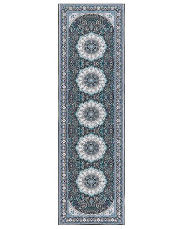 Tapis GEDIZ Bleu 60 x 200 cm