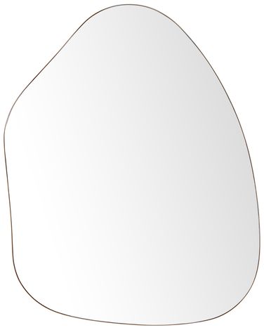 Wandspiegel PUTEAUX 70 cm 92 cm Metaal Goud