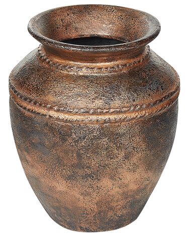 Vase décoratif PUCHONG Céramique 40 cm Cuivré