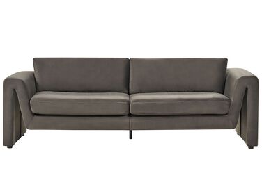 Sofa 3 Seater MAUNU Velvet Graphite Grey