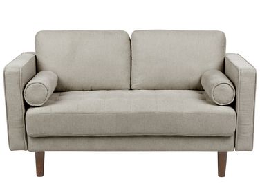 Bank 2-zits NURMO Stof Taupe