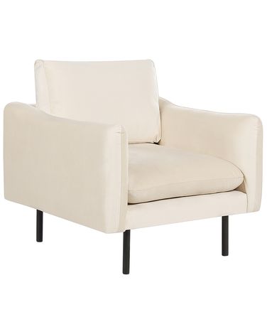 Armchair VINTERBRO Velvet Light Beige