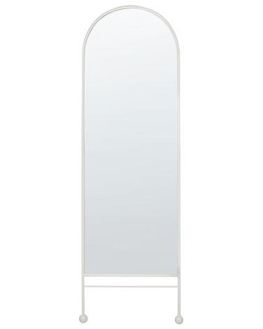 Wandspiegel JARNAGES 45 cm 145 cm Metaal Wit