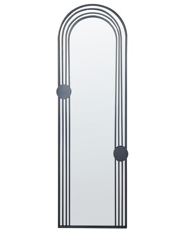 Wandspiegel AJAIN 45 cm 146 cm Metaal Zwart