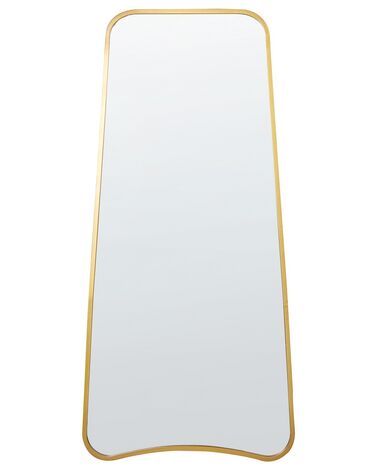 Wandspiegel LEVET 58 cm 122 cm Metaal Goud