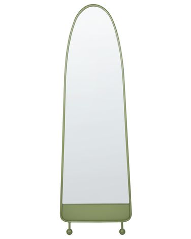 Wandspiegel PARNAY 45 cm 146 cm Metaal Olijfgroen