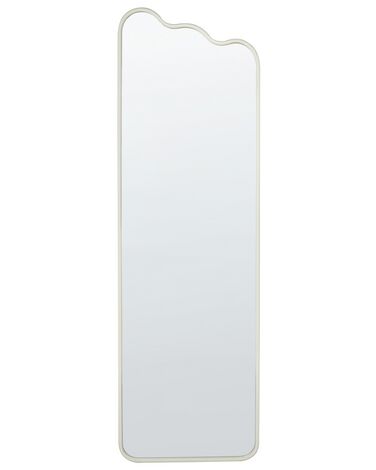 Wandspiegel ABZAC 45 cm 145 cm Metaal Gebroken wit