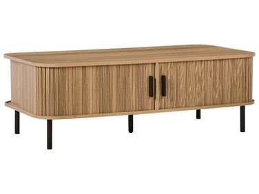 Table basse BRADLEY Marron avec rangement