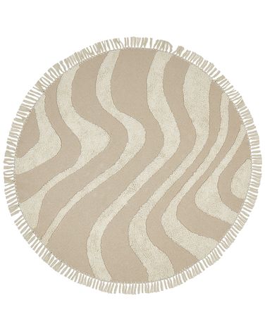 Tapis ARTMAK Beige ø 140 cm Coton