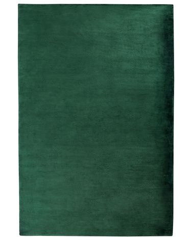 Rug GESI II Dark Green 200 x 300 cm Viscose