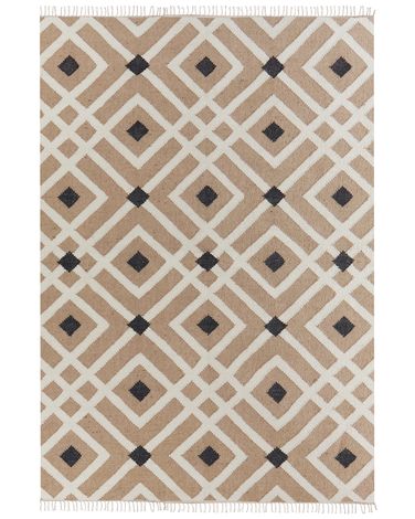 Tapis ESENCIK Beige 160 x 230 cm Jute