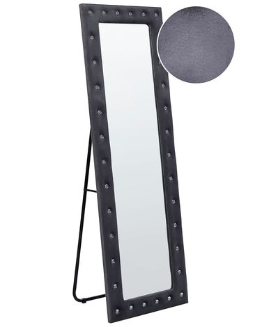 Standing Mirror ANSOUIS 150 cm Velvet Dark Grey
