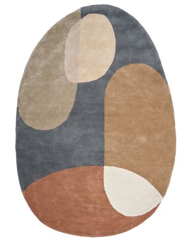 Rug KAFAR Multicolour 160 x 230 cm Viscose