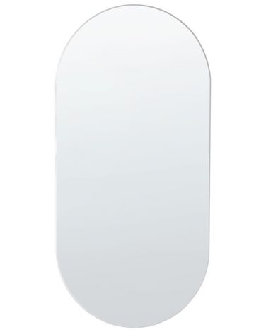 Wandspiegel ALFORTVILLE 40 cm 80 cm Zilver