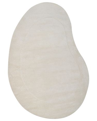Rug MASSO Light Beige 160 x 230 cm Viscose