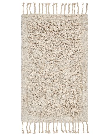 Tapis de bain OLTAN Beige 50 x 80 cm Coton