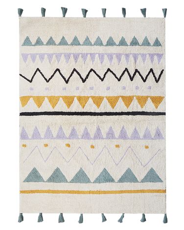 Kindervloerkleed ZAYSAN Groen 140 x 200 cm Katoen