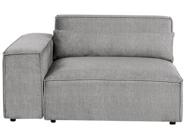 Module d'angle HELLNAR Tissu Gris Côté droit