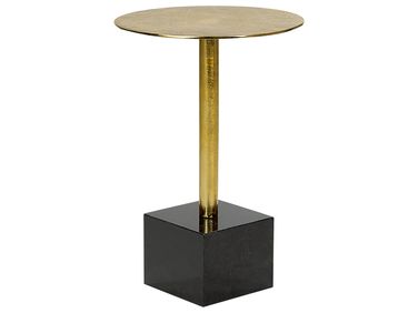 Table d'appoint COLIBRI Métal Doré