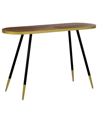 Sidetable RAMONA Donker essenhout