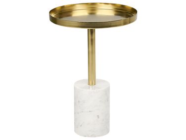 Table d'appoint CAMELO II Métal Blanc