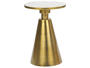 Table d'appoint ANDRES Métal Doré