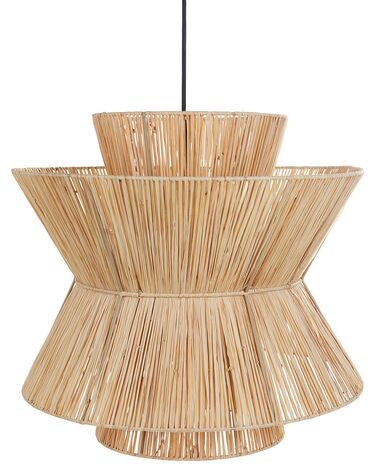 Pendant Lamp TELAMBA Wicker Natural