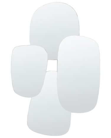 Wandspiegel VOUZON 80 cm 120 cm Zilver